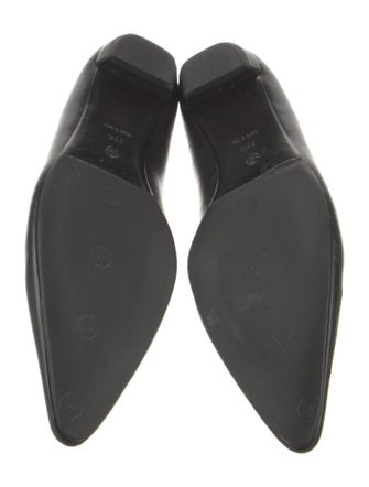 The Row Claudette Leather Ballet Flats