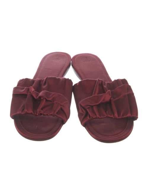 The Row Satin Slides