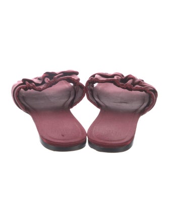 The Row Satin Slides