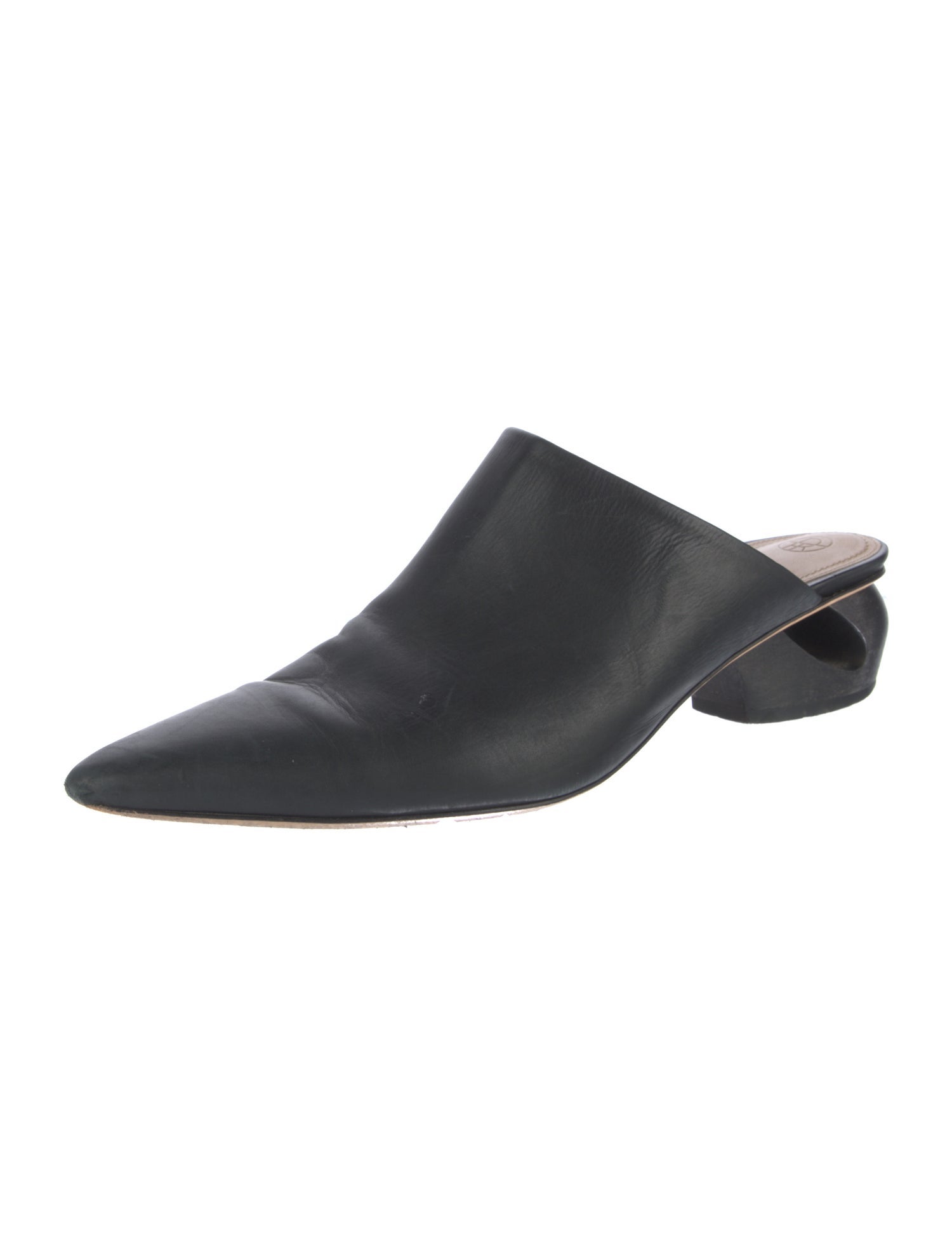 The Row Leather Mules