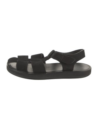 The Row Nubuck Sandals