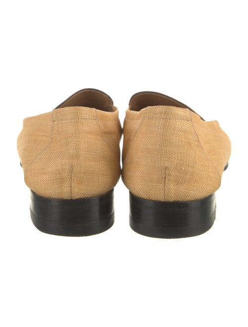 The Row Adam Raffia Loafers