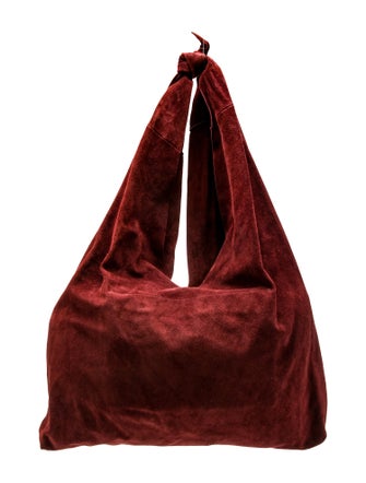 The Row Suede Bindle