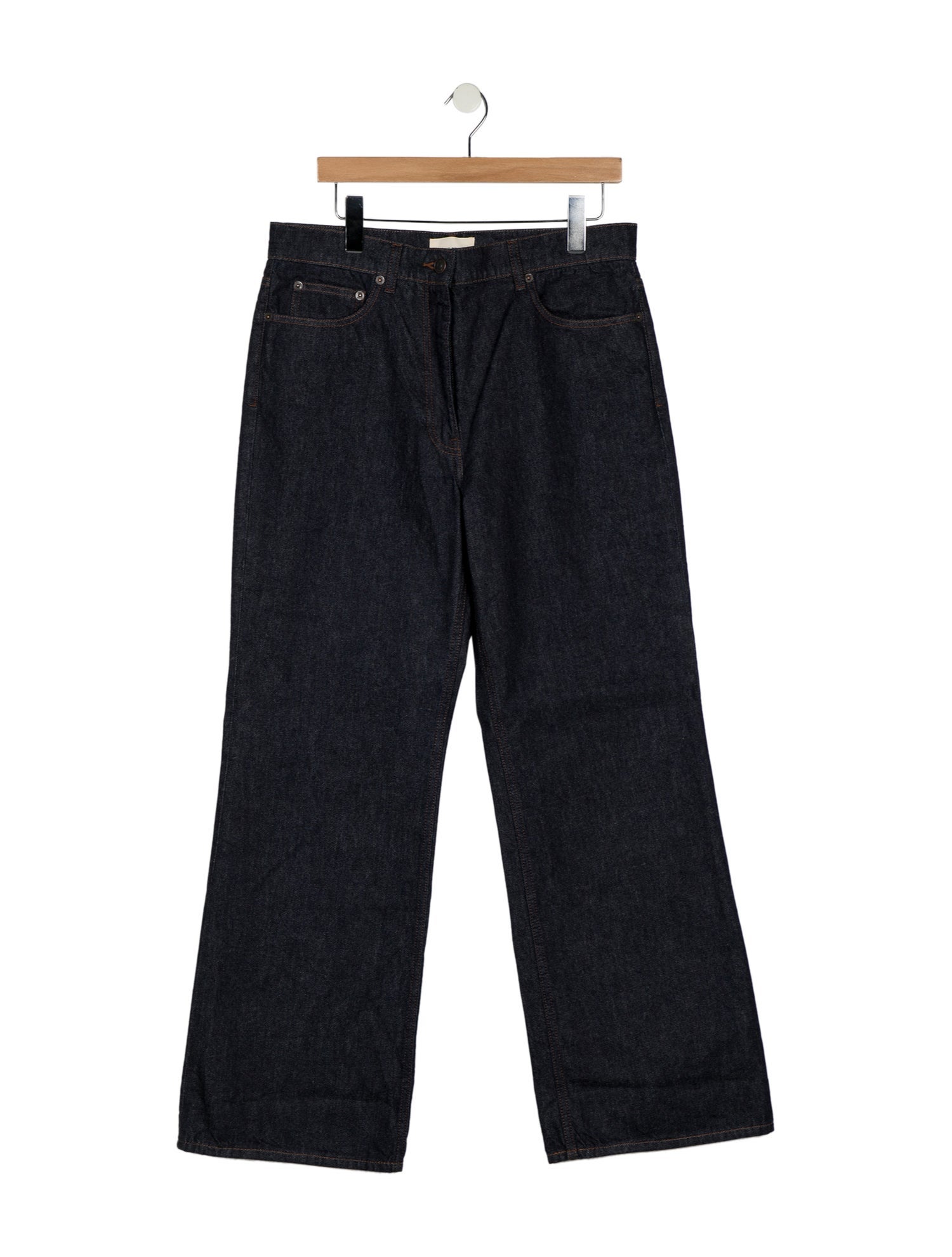The Row High-Rise Wide Leg Jeans