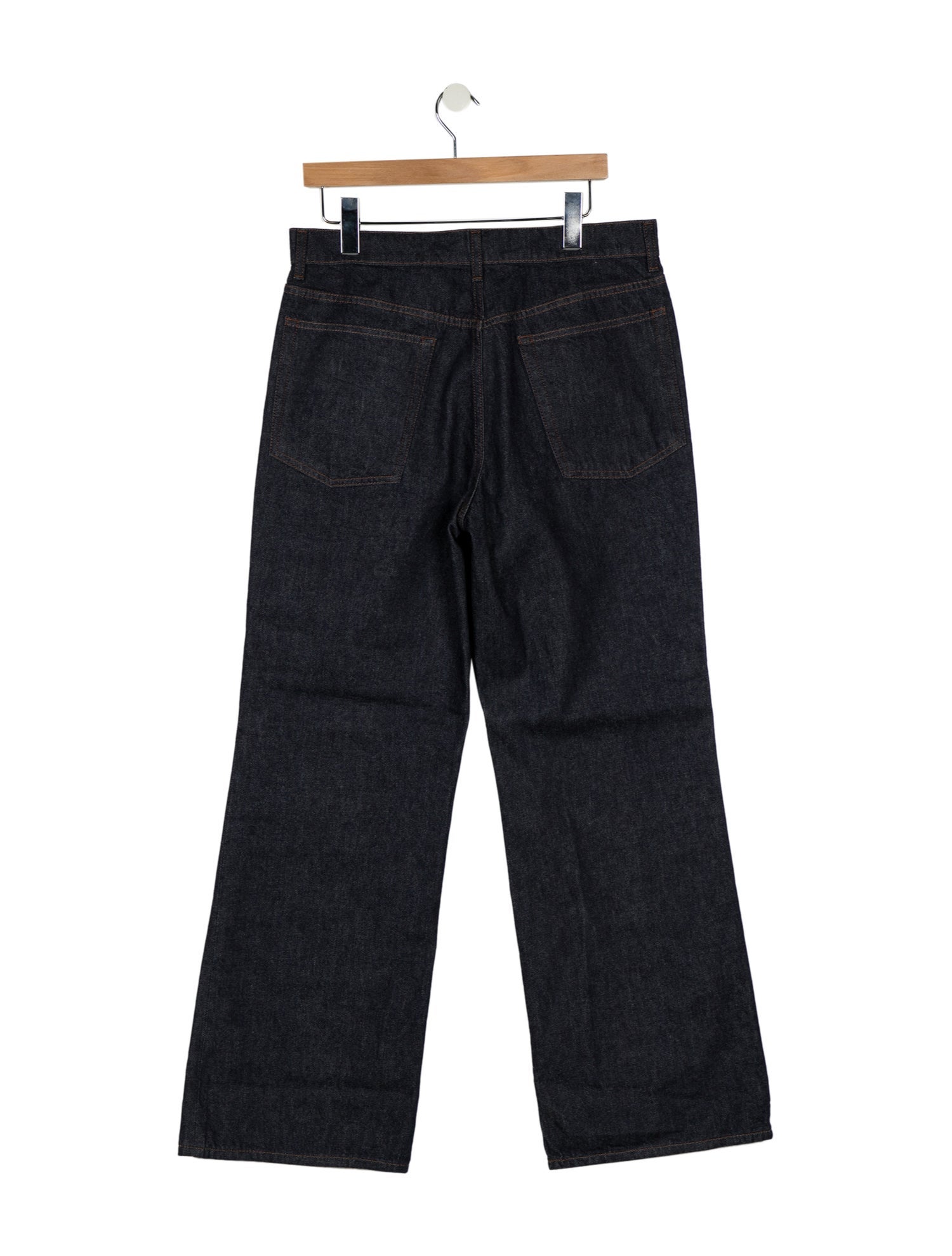 The Row High-Rise Wide Leg Jeans