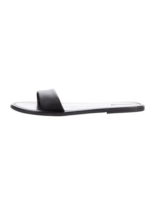 The Row Beach Slide Calfskin Slides