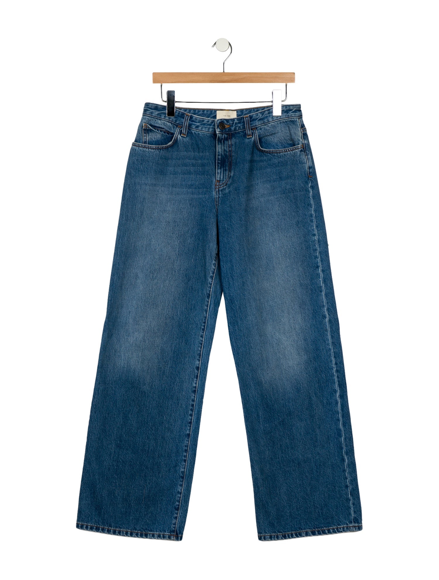 The Row High-Rise Wide Leg Jeans