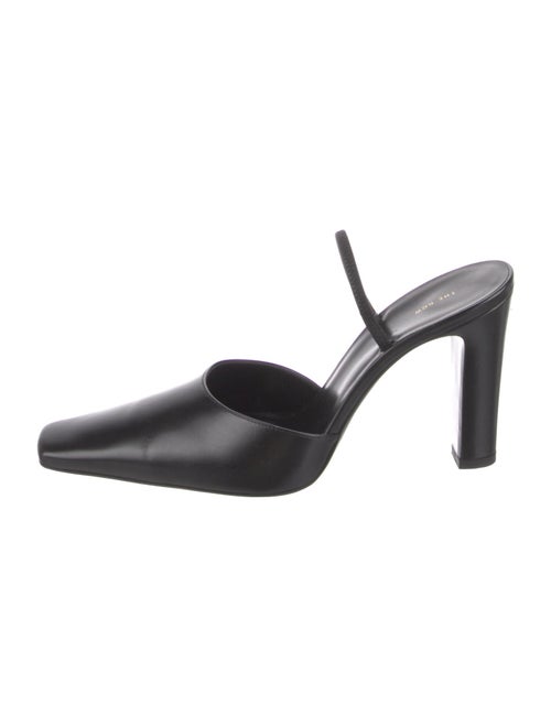 The Row Minimal Sling Calfskin Mules