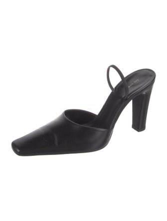The Row Minimal Sling Calfskin Mules