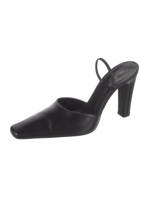 The Row Minimal Sling Calfskin Mules