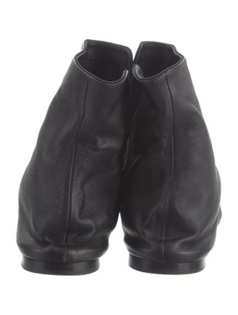 The Row Ava Leather Boots