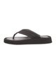 The Row Ginza Canvas Flip Flops