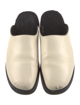 The Row Leather Mules