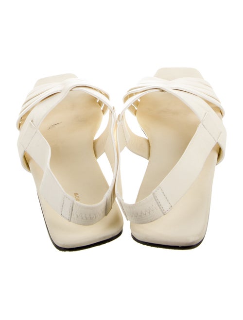 The Row Leather Slingback Sandals