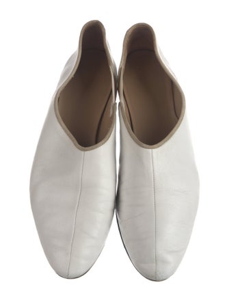 The Row Leather Flats