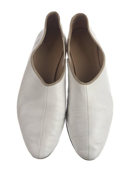 The Row Leather Flats