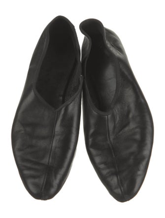 The Row Leather Flats