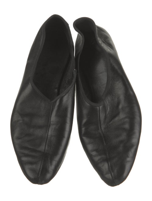 The Row Leather Flats