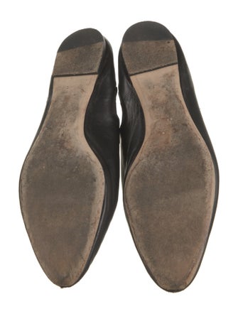 The Row Leather Flats