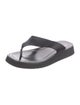 The Row Leather Flip Flops