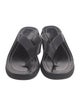 The Row Leather Flip Flops