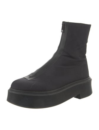 The Row Canvas Combat Boots