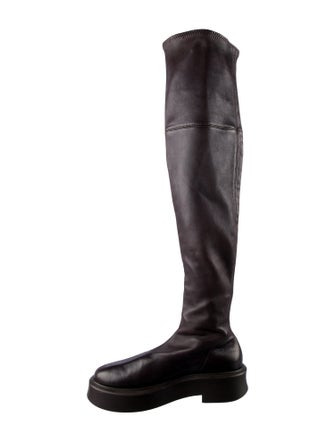 The Row Leather Riding Boots