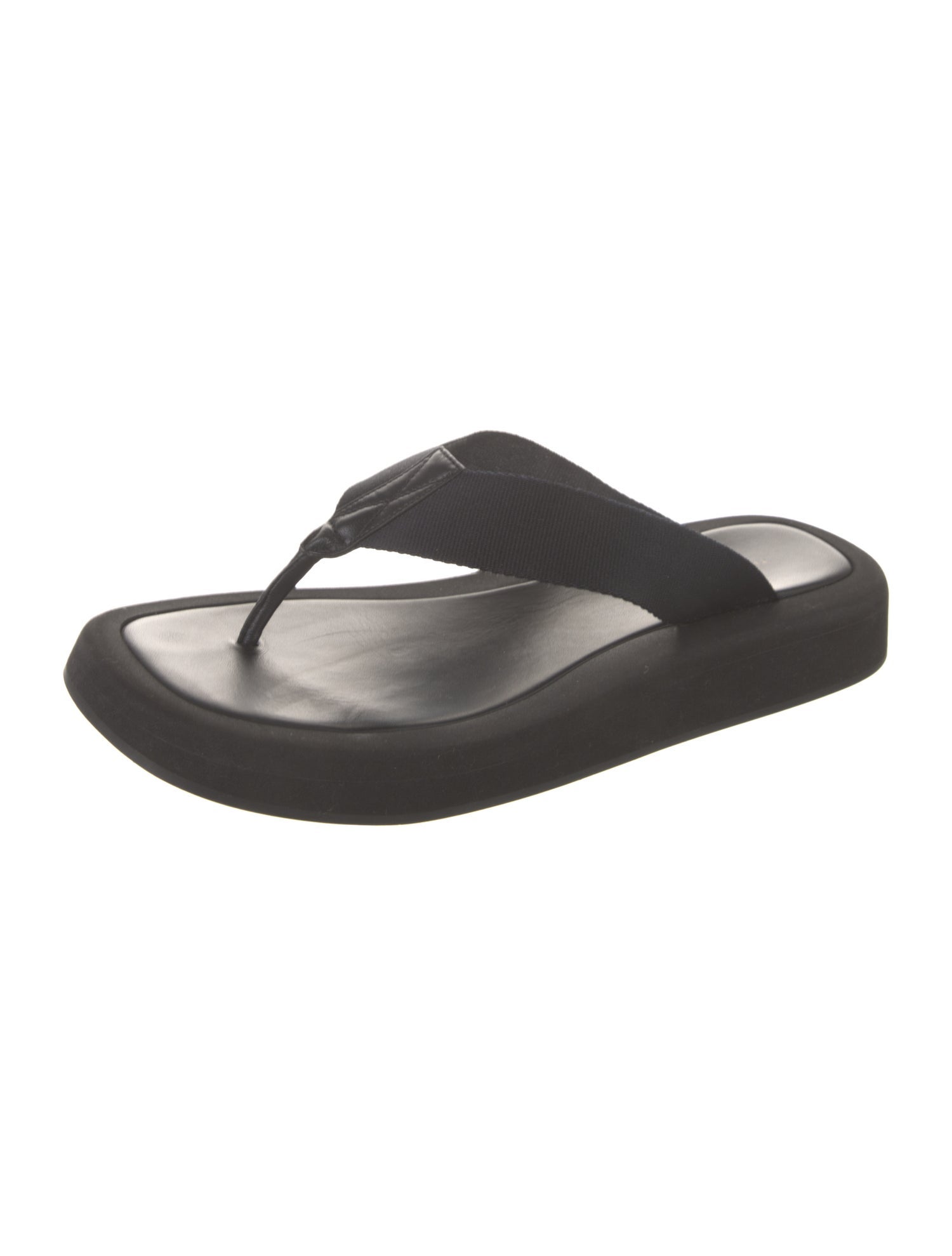 The Row Ginza Rubber Flip Flops