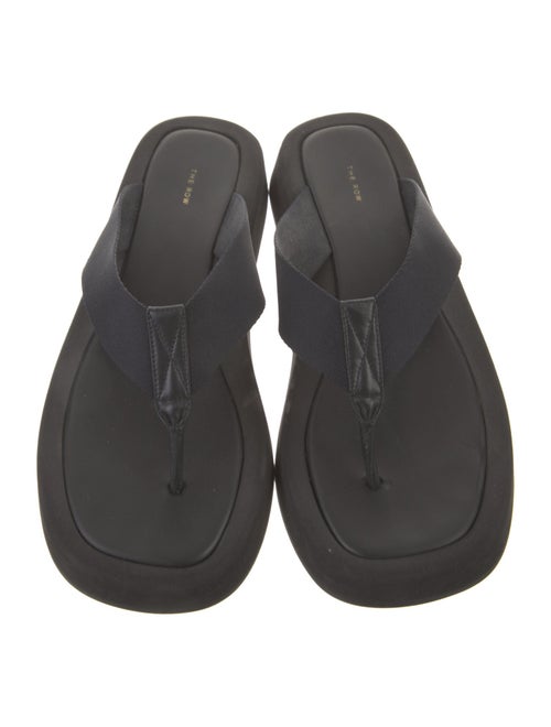 The Row Ginza Rubber Flip Flops