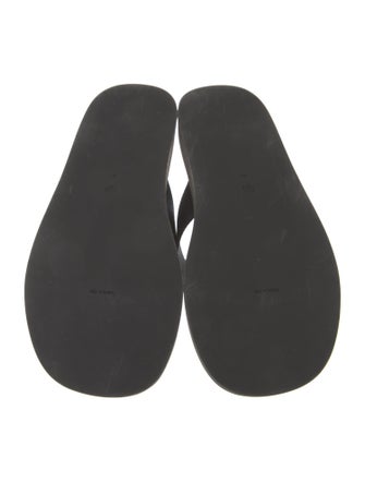 The Row Ginza Rubber Flip Flops