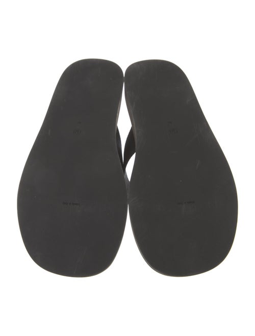 The Row Ginza Rubber Flip Flops