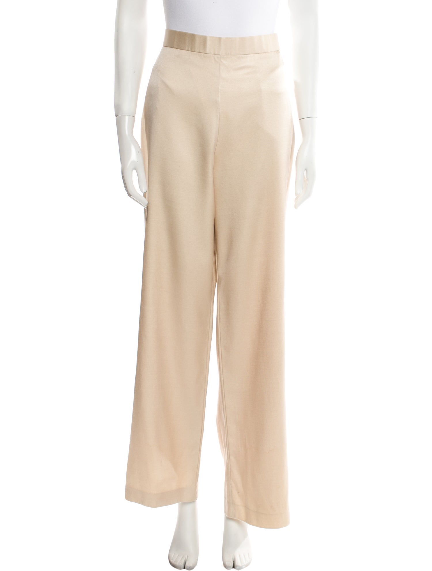 The Row Silk Wide Leg Pants