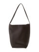 The Row Leather N/S Park Tote Medium