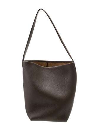 The Row Leather N/S Park Tote Medium