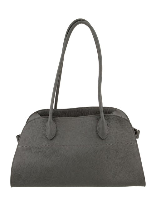 The Row Leather E/W Margaux Small