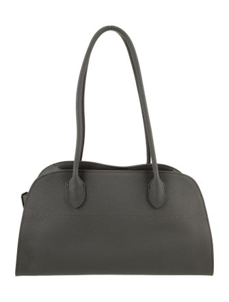 The Row Leather E/W Margaux Small