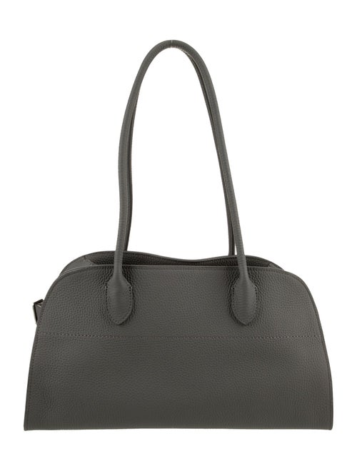 The Row Leather E/W Margaux Small