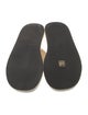 The Row Ginza Lambskin Flip Flops