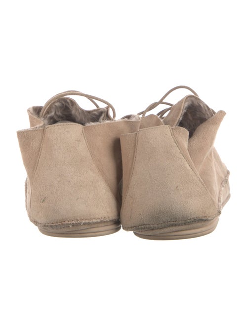 The Row Suede Lace-Up Boots