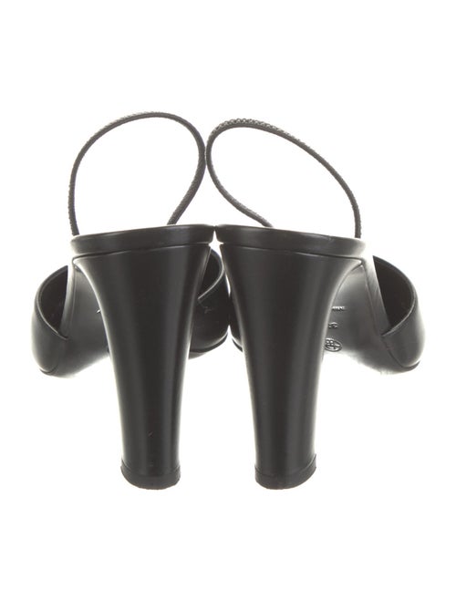 The Row Leather Slides