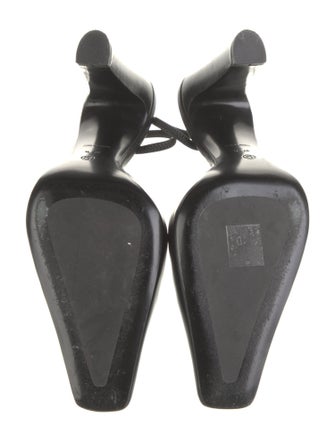 The Row Leather Slides