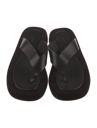 The Row Ginza Leather Slides
