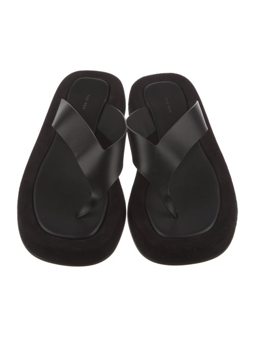 The Row Ginza Leather Slides