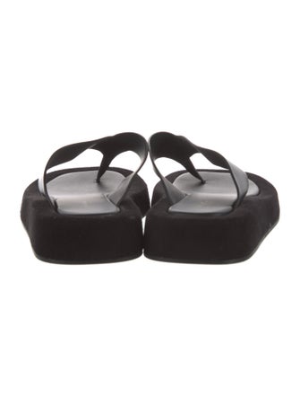 The Row Ginza Leather Slides