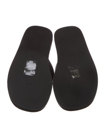 The Row Ginza Leather Slides