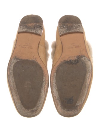 The Row Shearling Chelsea Boots