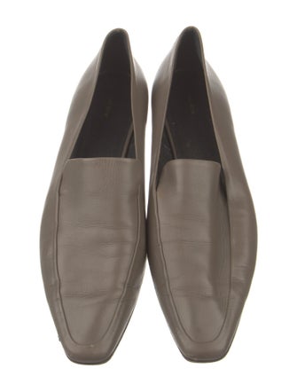 The Row Leather Flats