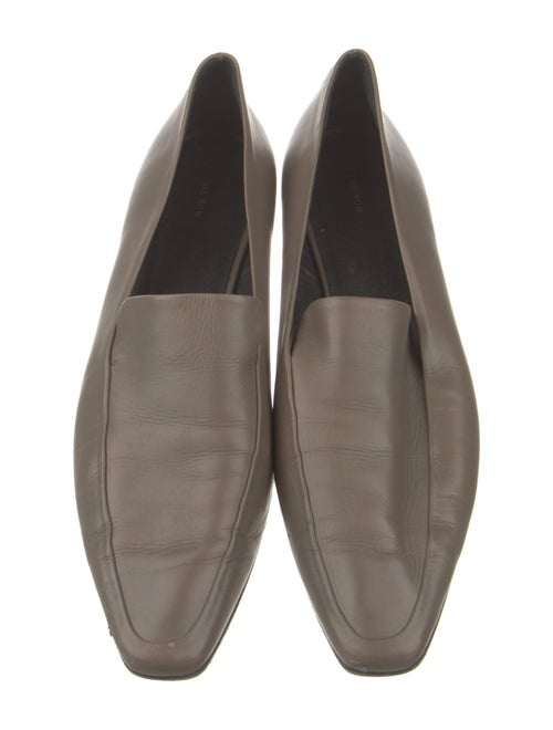 The Row Leather Flats