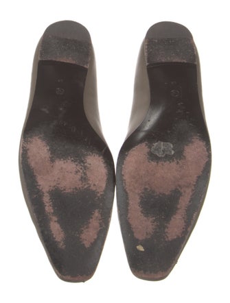 The Row Leather Flats