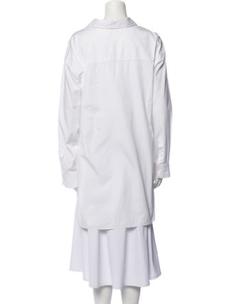 The Row Long Sleeve Button-Up Top